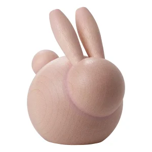 Pupu-puufiguuri, 7 cm, vaaleanpunainen