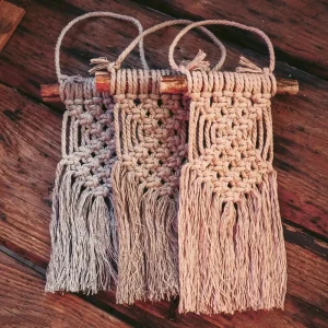 DIY Minimacrame, Tee se itse -paketti (eri värejä)