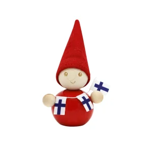 Tonttu Suomen lippu, 11 cm