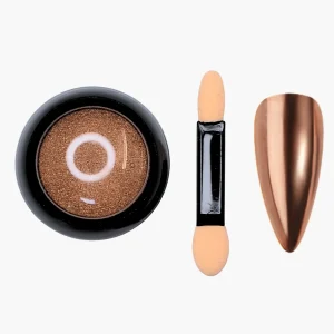 Nailfix Mirror Chrome Pigmentti, 21 Rose Gold