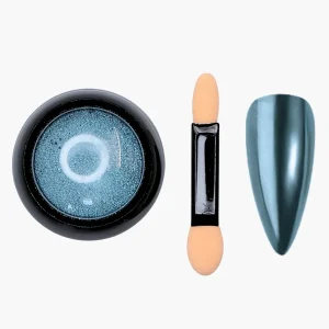 Nailfix Mirror Chrome Pigmentti, 24 Ice Blue