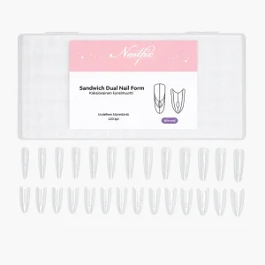 Nailfix Sandwich Dual Nail Form, Almond 120 kpl